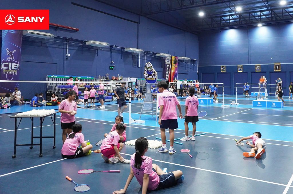 SANY สนับสนุนเงินบริจาคสโมสรแบดมินตันหนุมาน